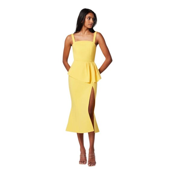 NWT Elliatt Artists Midi Dress in Sunny Yellow - Picture 2 of 12